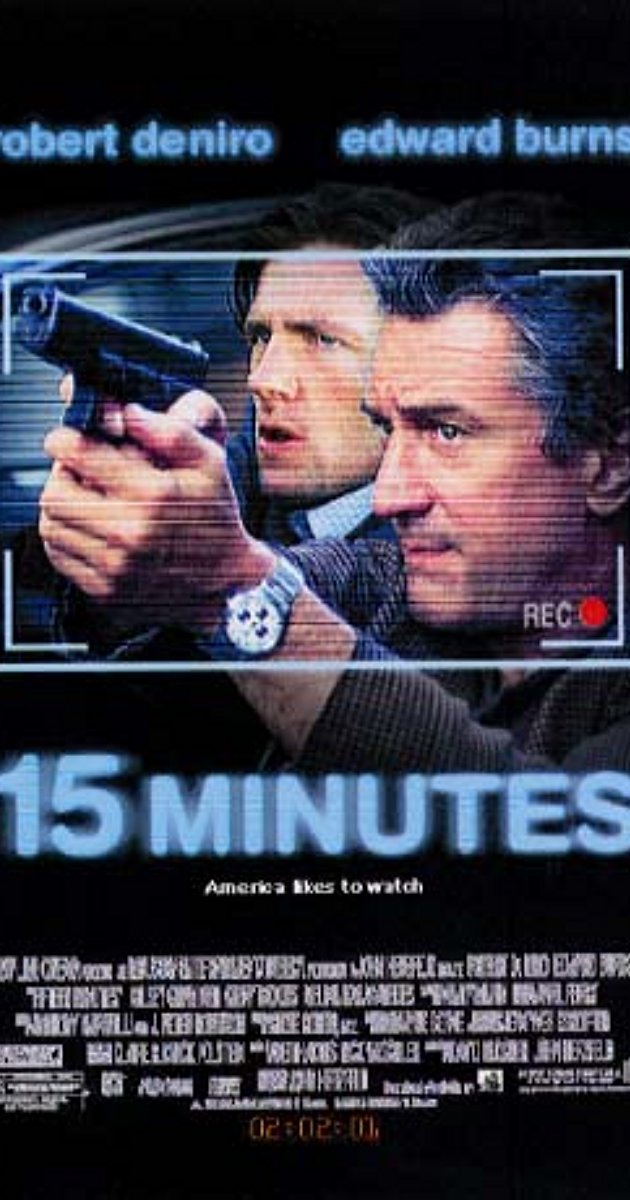 15 Minutes (2001)- คู่อำมหิต ฆ่าออกทีวี