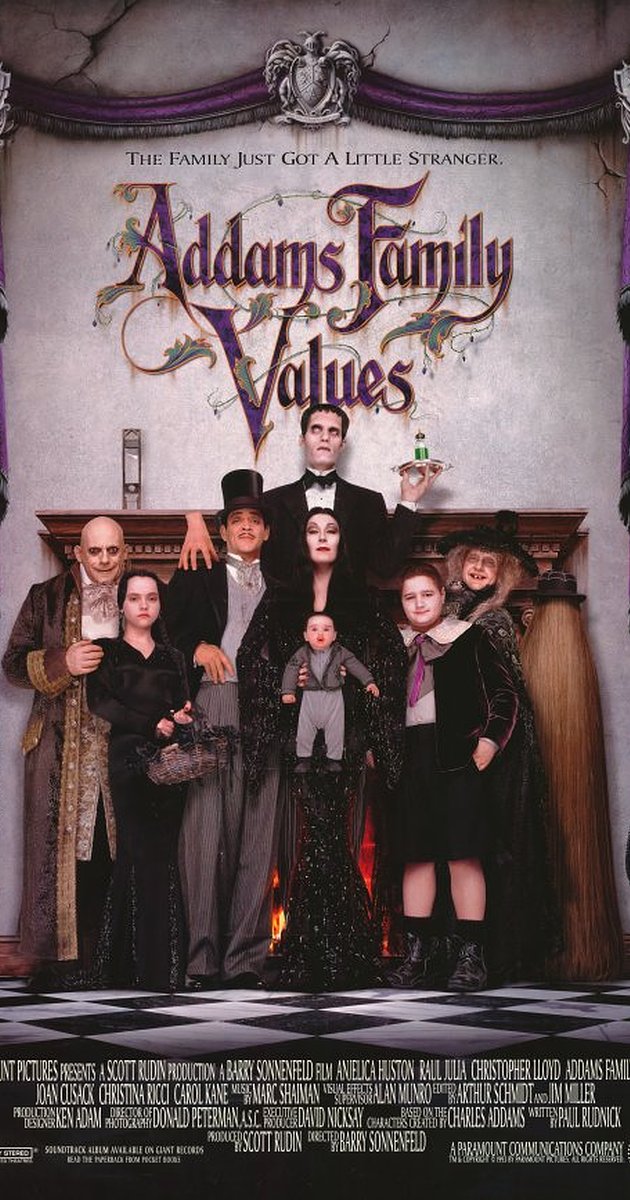 Addams Family Values (1993)- ตระกูลนี้ผียังหลบ ภาค 2
