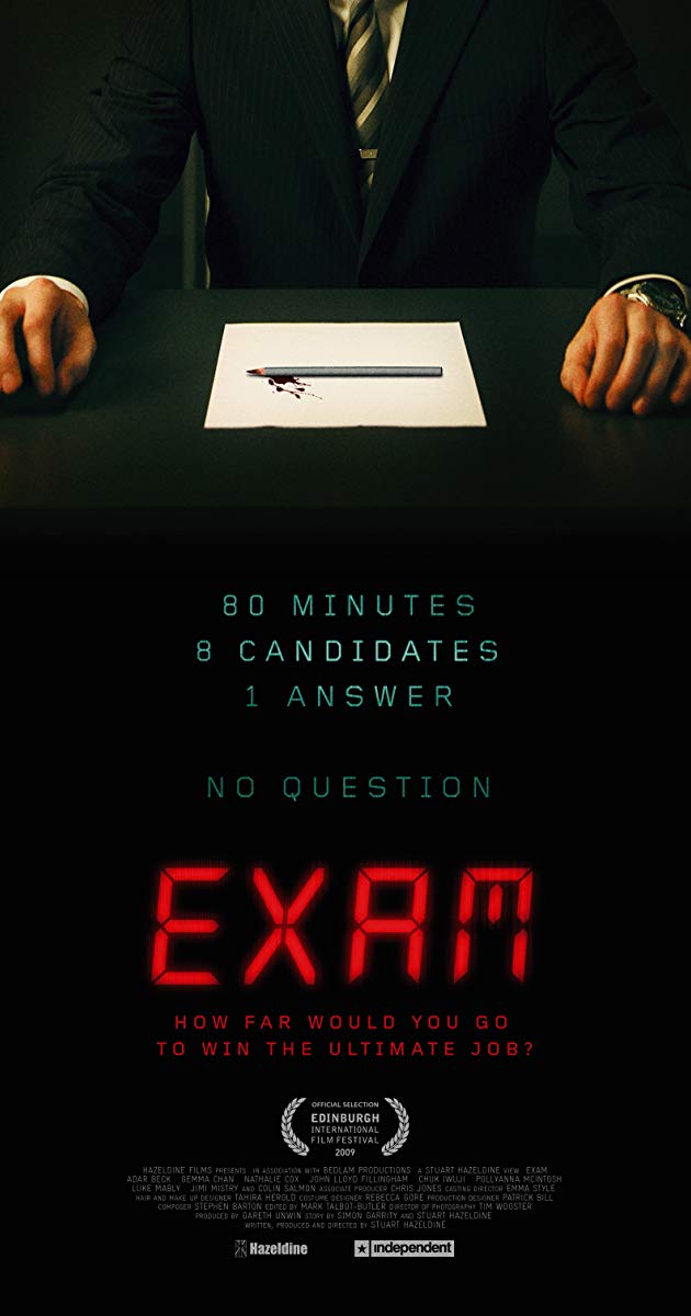Exam (2009)- เกมส์ฆาตกรโหด