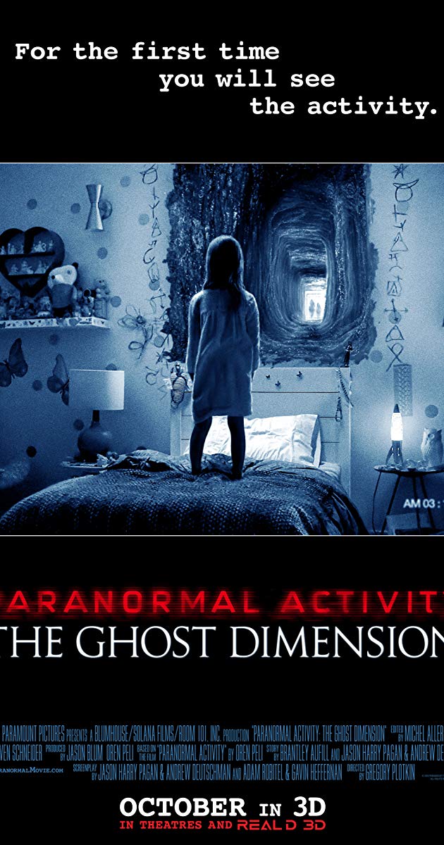 Paranormal Activity- The Ghost Dimension (2015)