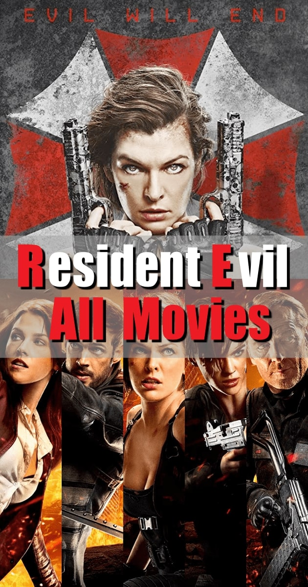 Resident Evil All Movies ผีชีวะ ทุกภาค